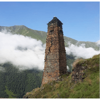 Tusheti which can be reached just 3-4 month in the year